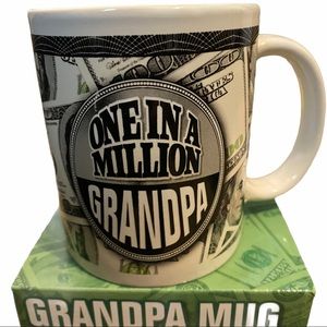 New! Grandpa One In A Million Gift Mug